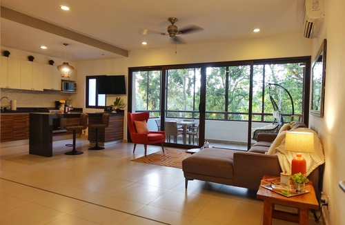 Akumal Condo | Tranquil Golf course View in double gated community between Akumal and Tulum