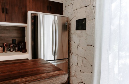 Chemuyil Villa | Tulum Jungle Villa 2BR and 2 Sofas in Living Room, complete with full bathrooms!