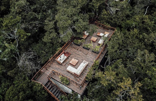 Chemuyil Villa | Tulum Jungle Villa 2BR and 2 Sofas in Living Room, complete with full bathrooms!