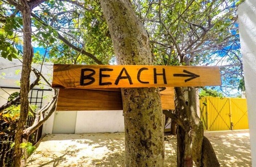 Puerto Juarez House | Unit #2 Suite Zen · Beautiful suite Zen beach front