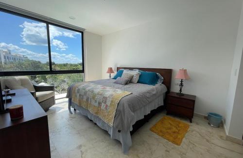 Akumal Apartment | Upscale 2BR Penthouse with WaterGolf View