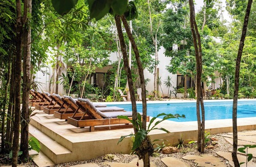 Bacalar Villa | Villa Kinichná Pool, AC, Beach club by Aqua Viva