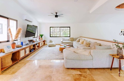 Playacar Fase I House | Villa w/Private Oceanview Roof Pool Steps to Beach