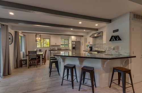 Lower Kingsbury House | Walk to Restaurants & Bars | 6BR Tahoe Home | Hot Tub (SL196)