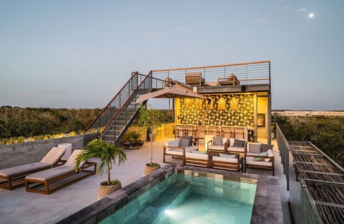 Playa Paraiso Condo | Waterworld Tulum 1BR Cenote | GYM | Rooftop Pools