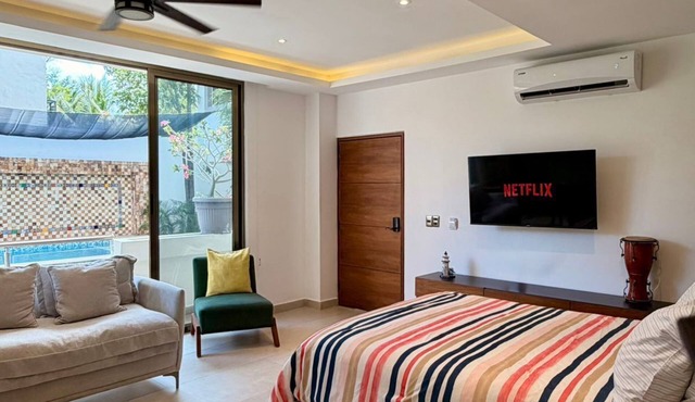Akbal Loft on first floor, Swimming pool, gym and coworking space 102