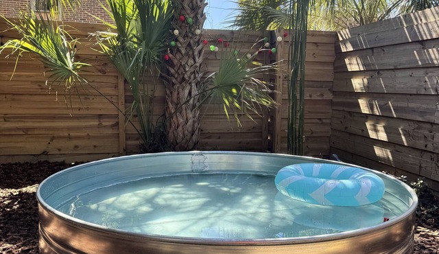 Awesome Tiny Home with Stock Tank Pool Near Downtown Pensacola in Pensacola