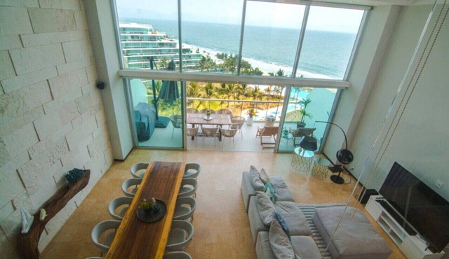 Beachfront Penthouse impresive views in Puerto Vallarta