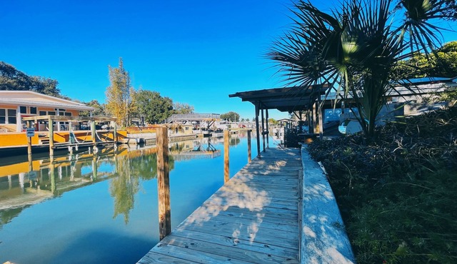 Canal Front Escape with Boat Dock! in Oak Hill