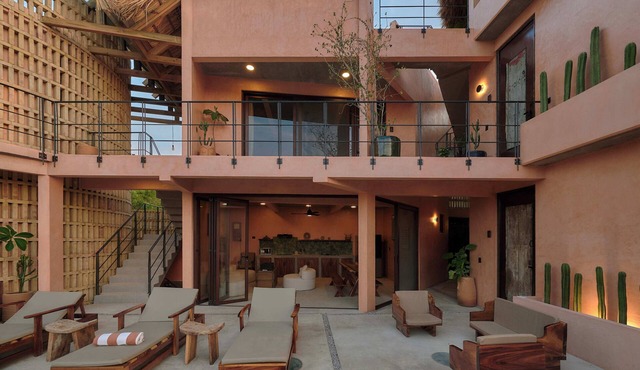 Casa Tintorera in Santa María Colotepec