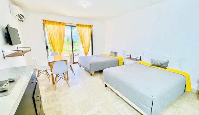 Confortable Apartment 1 bedroom for 6,HotelZone 3 -Gre321-