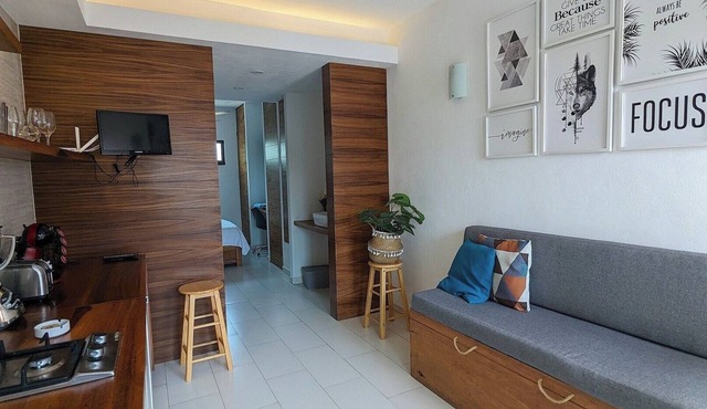 Cozy studio steps from the beach and downtown in Puerto Vallarta
