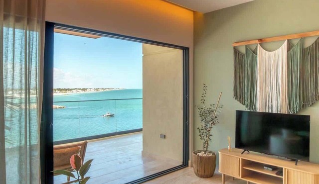 Dpto. de 2 Hab. Frente a la Playa & Amenidades Top