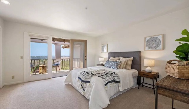 Elegant Mediterranean Villa with Ocean Views & Pool/Hot Tub! in Monterey