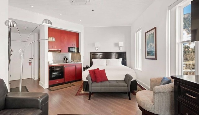 Independence Square Unit 303 | Corner Studio with Premier Finishes, Downtown Location in Aspen