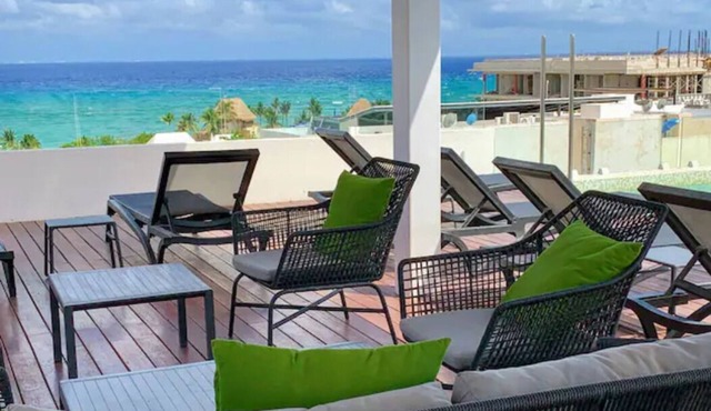 Inspired Design, Ocean Views and Bikes! in Playa del Carmen