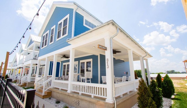 Knot-A-Worry: 3 Bed/2 Bath Cottage w/Game Room and Hot Tub! in Celina