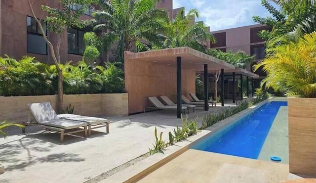 Modern Depa, Pool, Bar & Gym - North of Merida