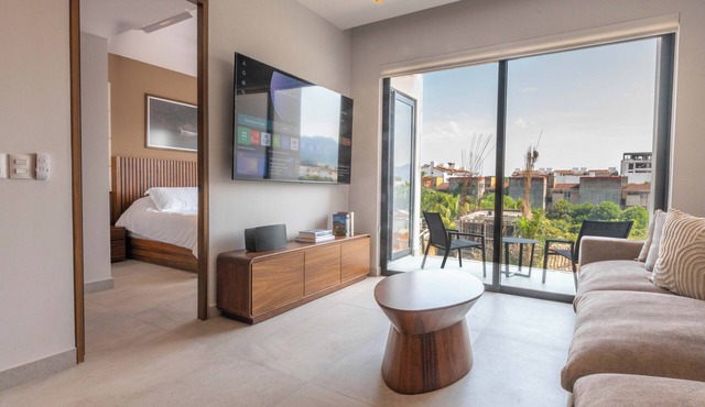 Modern Versalles 2BR w/Rooftop Pool & Views in Puerto Vallarta in Puerto Vallarta