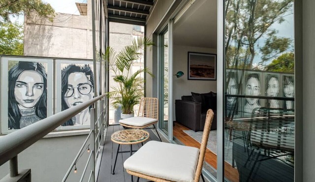 New luxury apartment with View to Parque España in Ciudad de México