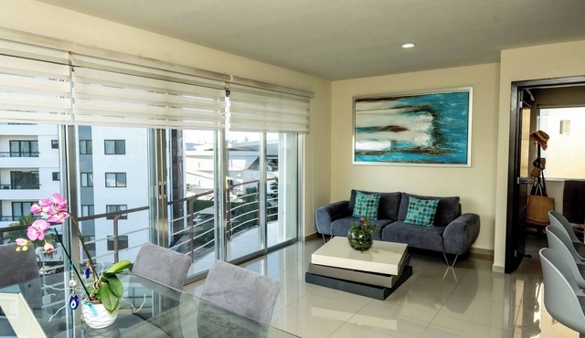 Nice 3 bedroom apartment with terrace & swimming pool