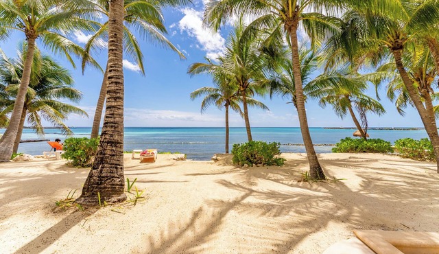 Ocean Blue Beachfront Condo in Puerto Aventuras