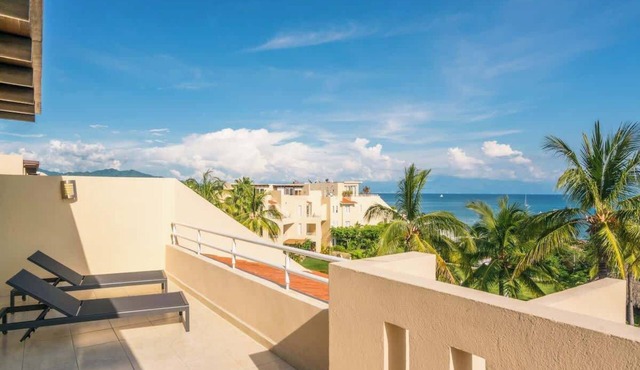 Oceanview 4BR Penthouse | Pool & Beach Access in Punta Mita