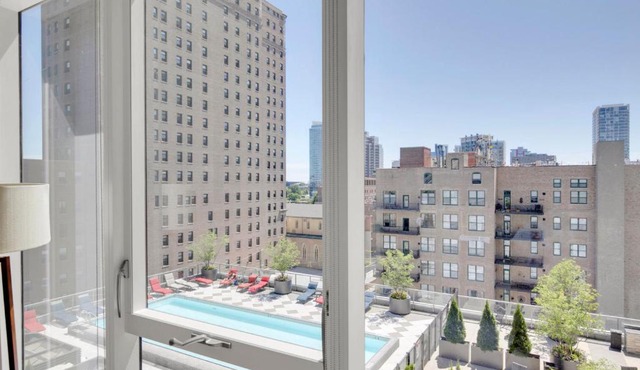 S Loop Studio w Lounge Pool Gym nr Grant Park CHI-761 in Chicago
