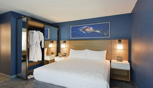 Spacious one B/R king suite at Hyatt, minutes to stadium, perfect for Super Bowl in Santa Clara