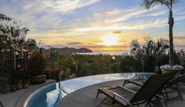 Spectacular views in gated, north side property. Easy access to town. in Sayulita