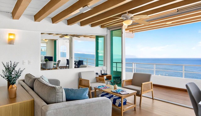 Stylish Coastal Condo With Pool, Private Balcony & Stunning Ocean Views in Puerto Vallarta