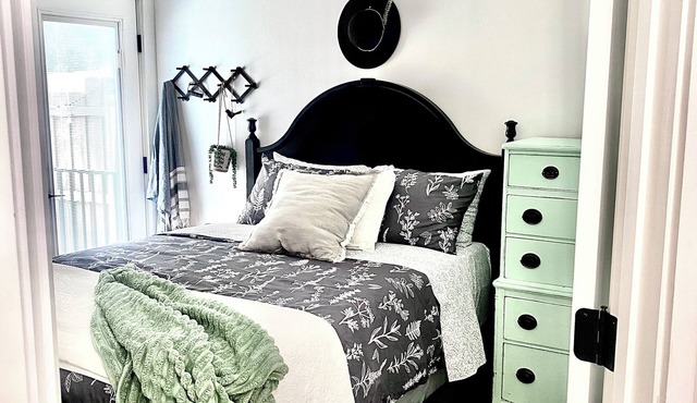 The Black Bird Bungalow -Charming Modern-Vintage Flair - Spa & Fireside in Twin Falls