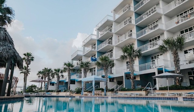 The Shores | Seafront Double | Beach yoga, cabanas | 2 Units in Daytona Beach