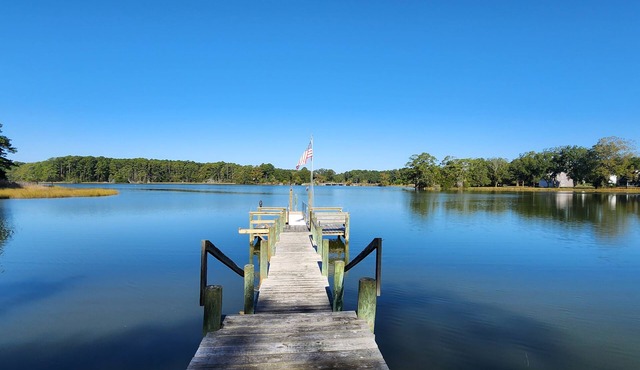 Visit waterfront Camp Belle Haven now! in Exmore