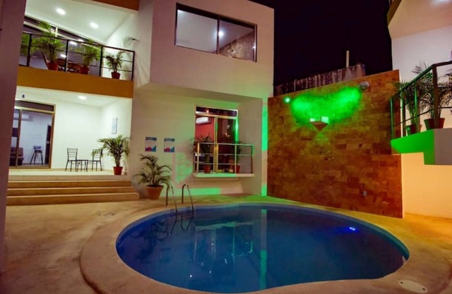 # 2 Panoramic family apartment with pool ..