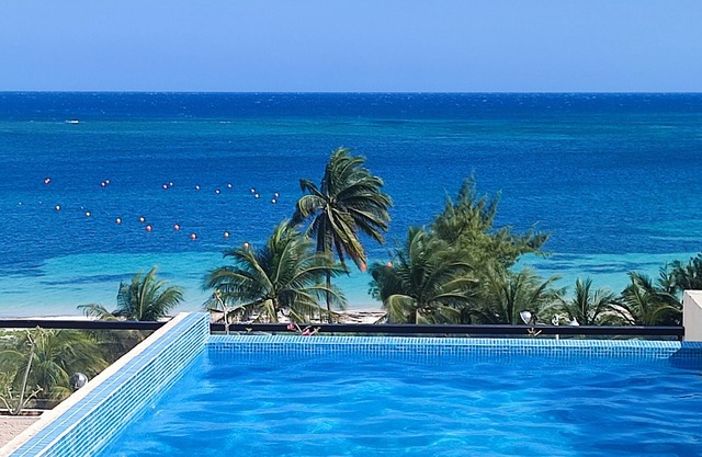 Modern 1-BR, close to beach, restaurants & supermarket. King bed & private patio