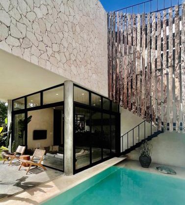 Round Luxury Villa Private Pool & Jungle rooftop 2B