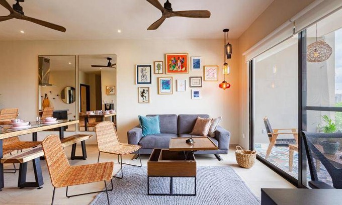 Puerto Juarez House | 110 m² House ∙ 3 bedrooms ∙ 8 guests