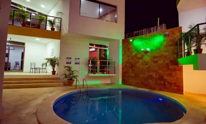 Isla Mujeres Apartment | # 2 Panoramic family apartment with pool ..