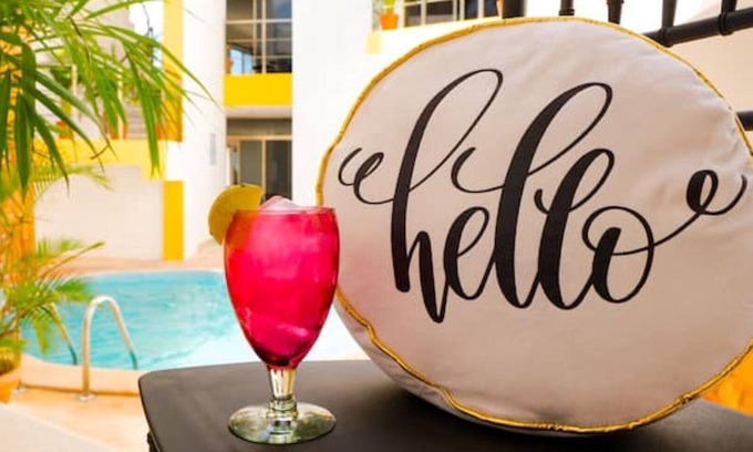 Isla Mujeres Apartment | # 5 junior suite with pool:.:
