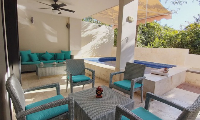 Gonzalo Guerrero Condo | Awesome 3 BR Condo W/Private Pool by Happy Address