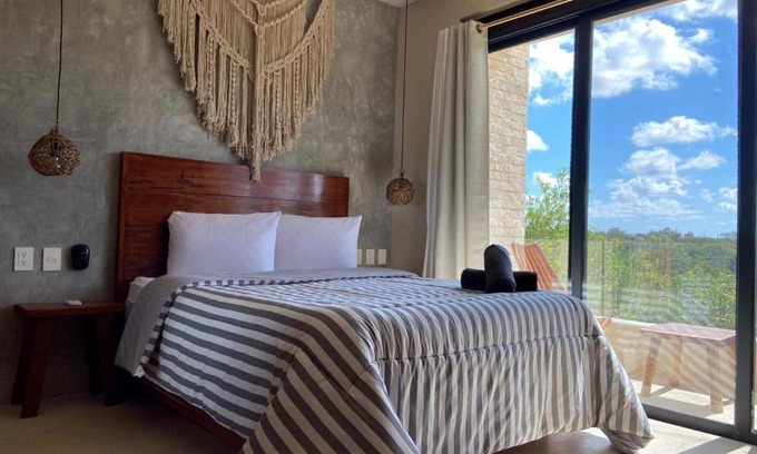 Tulum Apartment | Beautiful Jungle View Luxury Studio