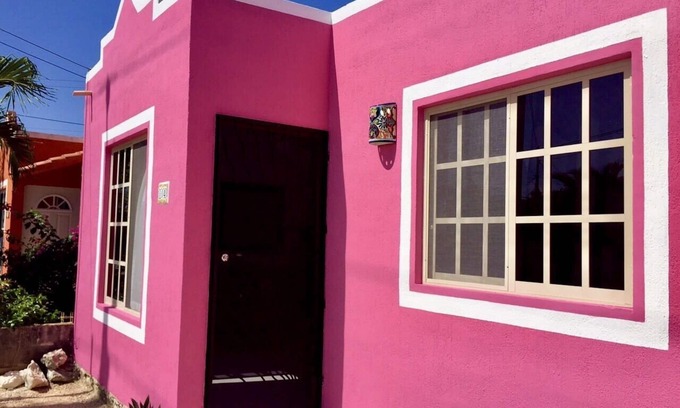 Chan Chemuyil House | Casa Rosada in Mexico! Walk to Xcacel Beach and Cenotes