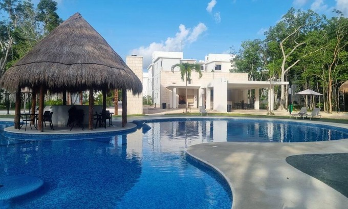 Puerto Morelos Apartment | Hermoso condominio con alberca en Puerto Morelos