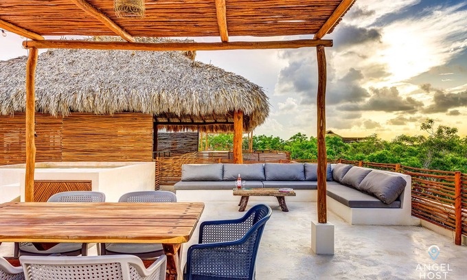 Tulum Apartment | Ideal for Groups! Private Roof Pool Condos+Cenotes