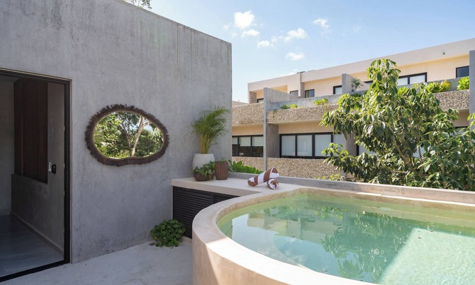 Tulum Condo | Jungle Penthouse Retreat in Tulum with Private Pool & Gym