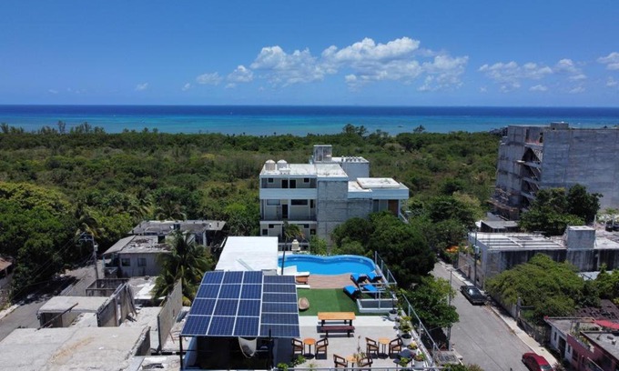 Luis Donaldo Colosio Apartment | Ocean and city view rooftop, apartment 2BR 201