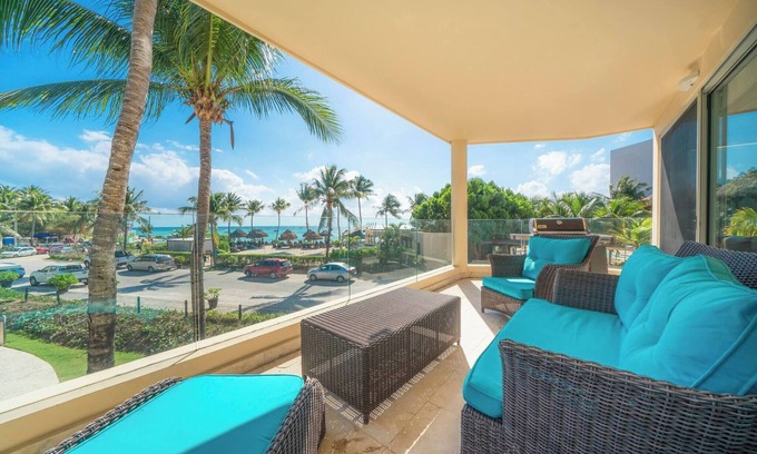 Zazil-ha Condo | Ocean View Condo - 2 BR - at The Elements Condos