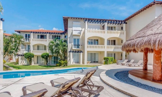Zazil-ha Apartment | Pool, Gazebo, Parking, 2 Blocks to Beach & 5th Ave