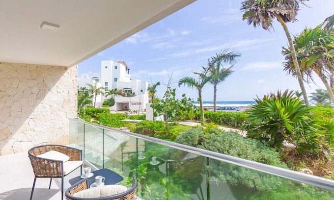 Akumal Apartment | Relaxing Jungle Escape, 5 Pools, Beach Club & Gym